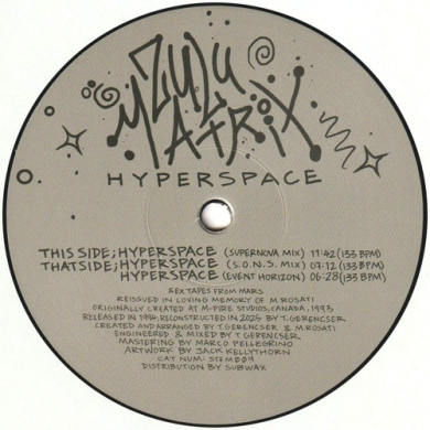 Zulu Matrix - Hyperspace (Incl. S.O.N.S Remix)